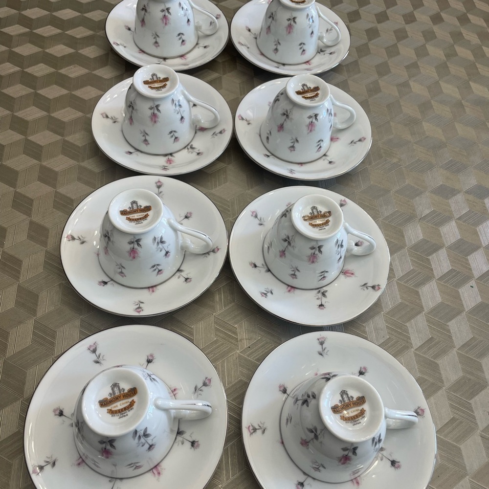 Harmony House Fine China Coffee Set - Picture 7 of 16
